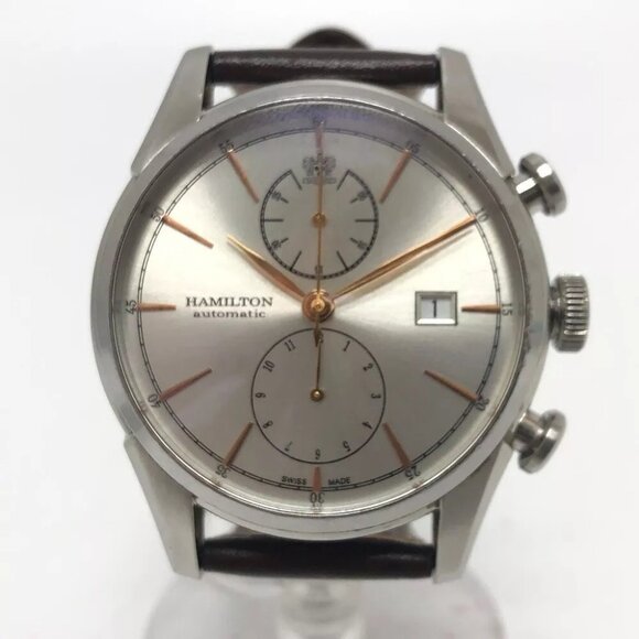 Hamilton Accessories - HAMILTON Jazzmaster Spirit Liberty Automatic Wristwatch Watch Wristwatch SS ...